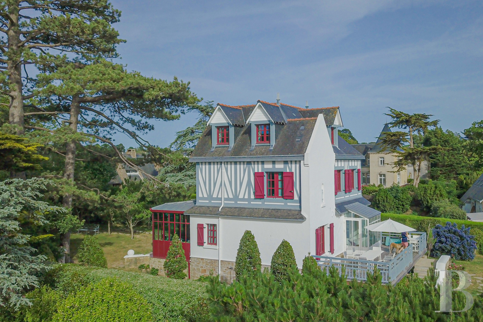 Sur l’Île-aux-Moines, dans le golfe du Morbihan, une maison de famille les pieds dans l’eau - photo  n°7